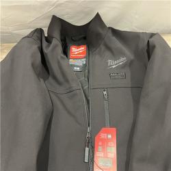 AS-IS Milwaukee Men's X-Large M12 12V Lithium-Ion Cordless TOUGHSHELL Red Heated Jacket with (1) 3.0 Ah Battery and Charger