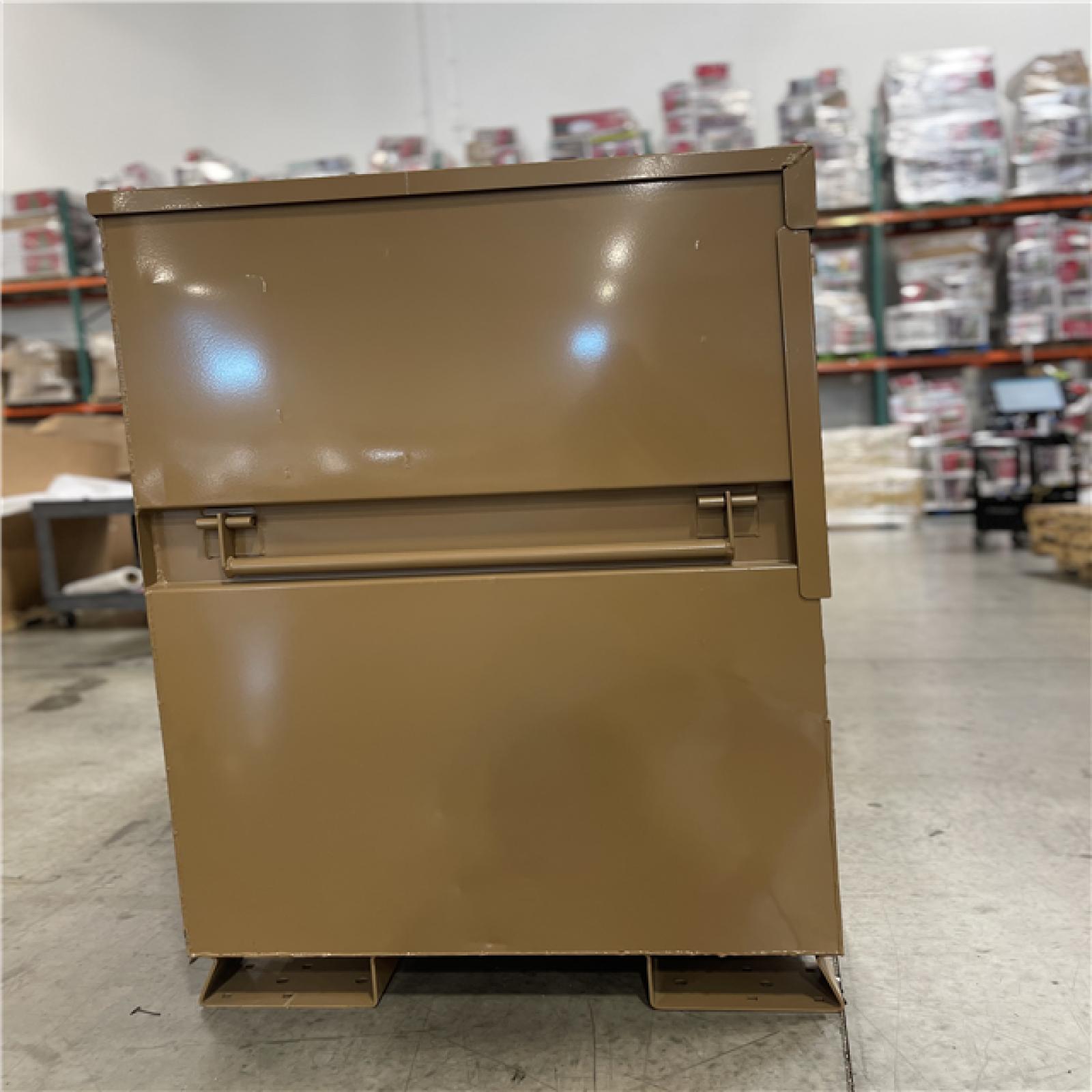 DALLAS LOCATION- KNAACK 49 in. W x 30 in. L x 72 in. H  Steel Jobsite Storage Piano Box with Lock