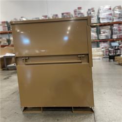 DALLAS LOCATION- KNAACK 49 in. W x 30 in. L x 72 in. H  Steel Jobsite Storage Piano Box with Lock
