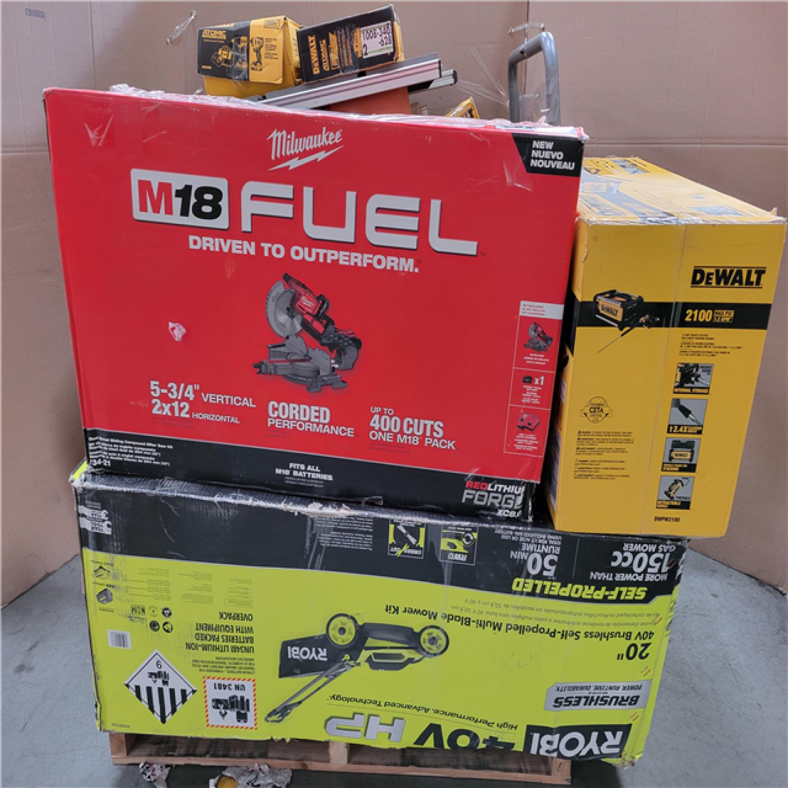 CALIFORNIA AS-IS TOOL PALLET