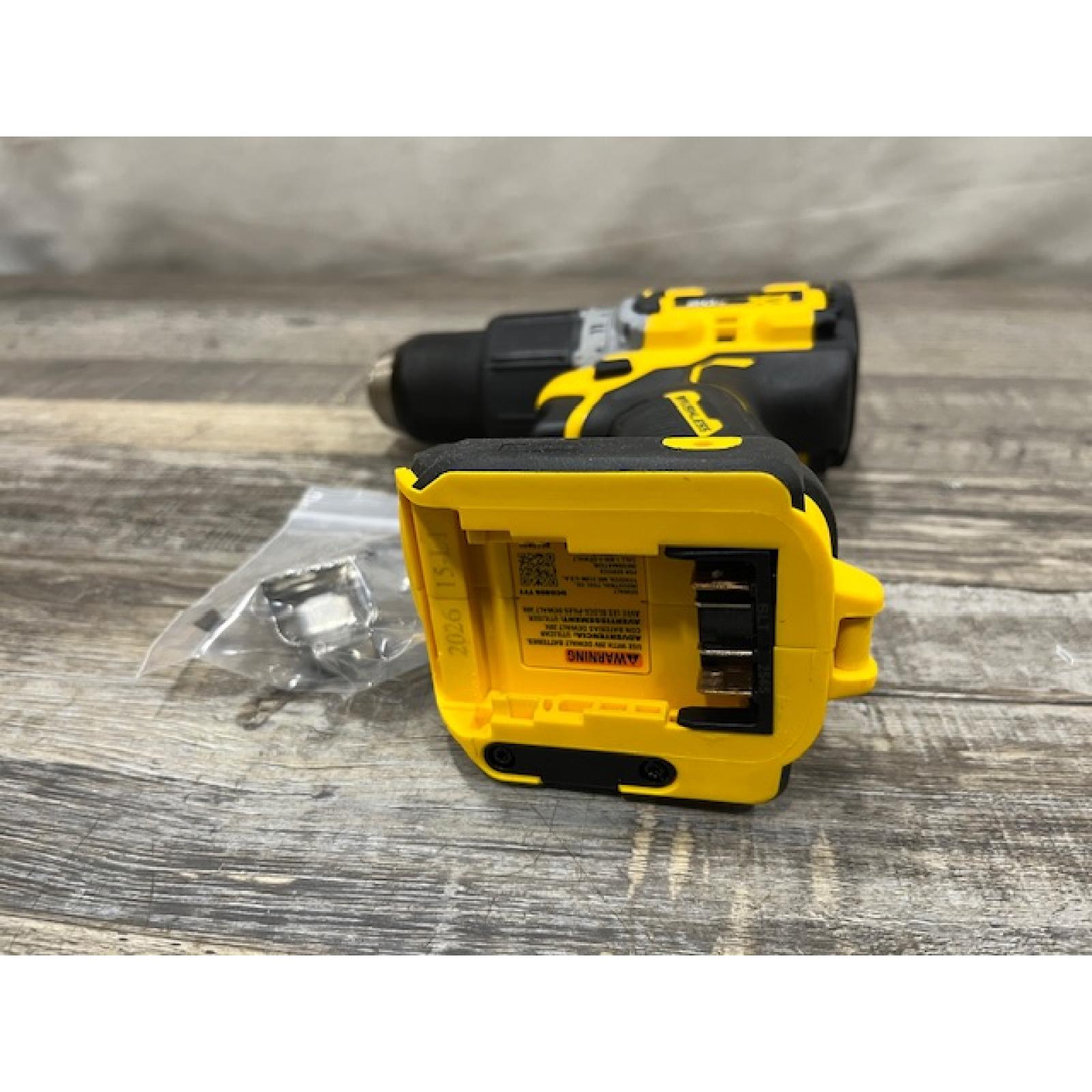 AS-IS DEWALT 20V XR Brushless Cordless 1/2 in. Hammer Drill (Tool-Only)