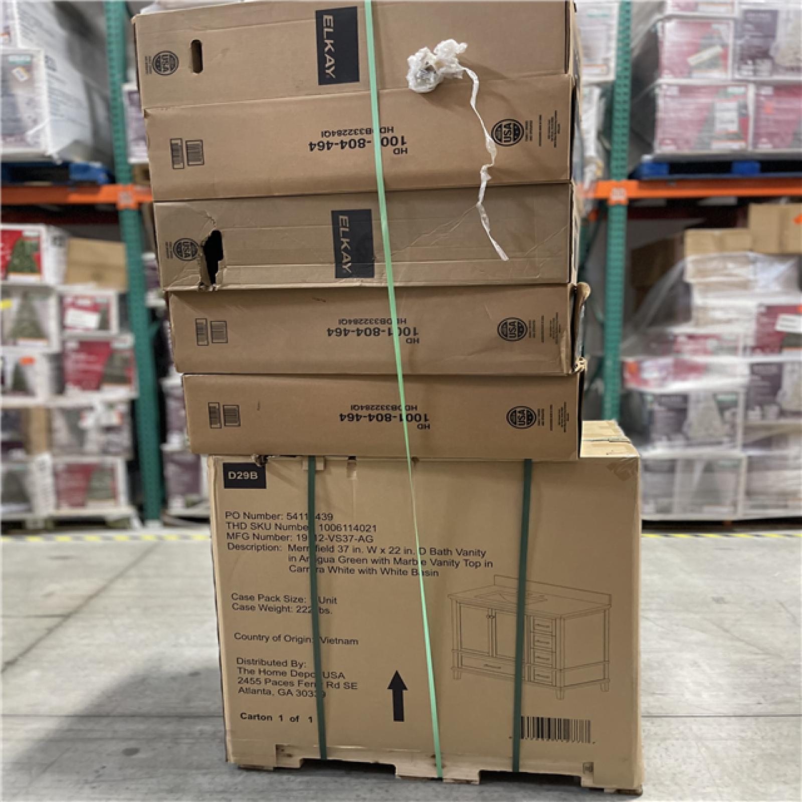 DALLAS LOCATION- AS-IS HOME IMPROVEMENT PALLET