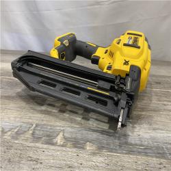 AS-IS DEWALT 20V MAX XR 16-Gauge Lithium-Ion Cordless Finish Nailer (Tool Only)