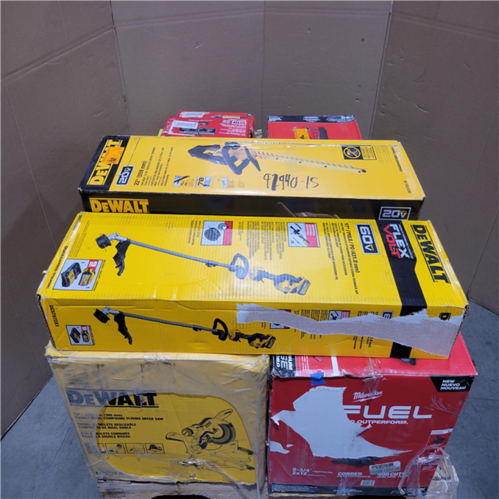 CALIFORNIA AS-IS TOOL PALLET