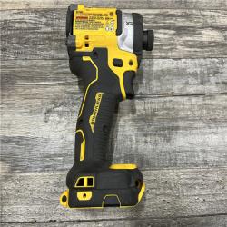 AS-IS DEWALT 20V MAX XR Lithium-Ion Brushless Cordless 3-Speed High Torque 1/4 in. Impact Driver Kit