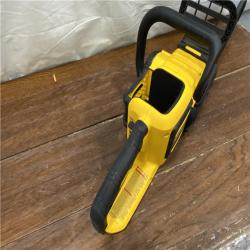 AS-IS DEWALT  FLEXVOLT 60V MAX 16in. Brushless Cordless Battery Powered Chainsaw Kit with (1) FLEXVOLT 2 Ah Battery & Charger