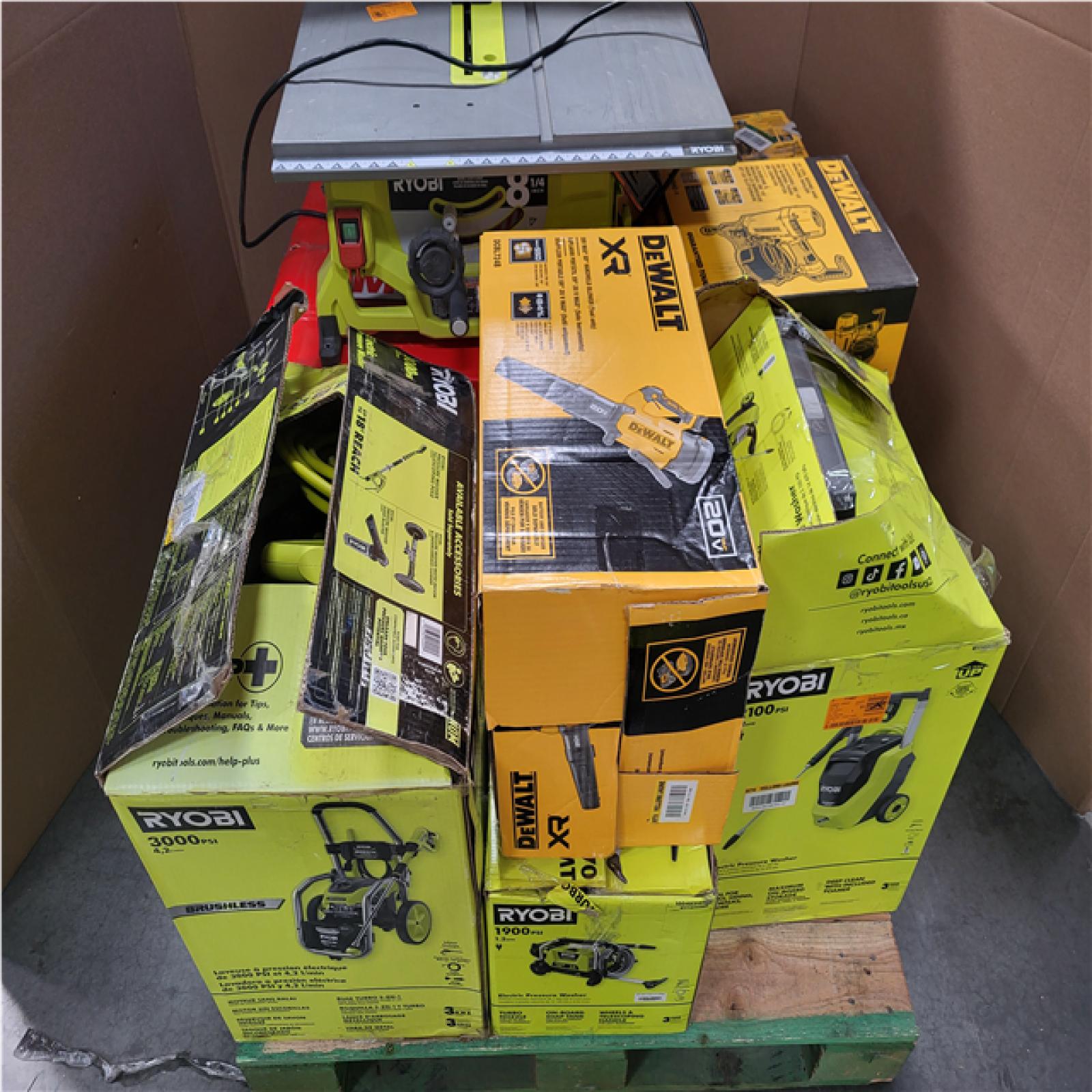 CALIFORNIA AS-IS TOOL PALLET