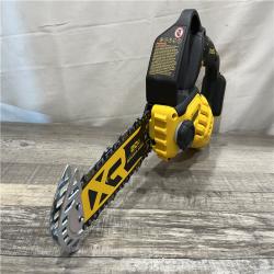 AS-IS DEWALT 20-Volt MAX 8 in. Brushless Cordless Battery Powered Pruning Mini Chainsaw Kit