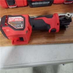 California NEW Milwaukee M18 Short Throw Press Tool with Pex Crimp Jaws  Includes (2) Batteries  Charger and Hard Case
