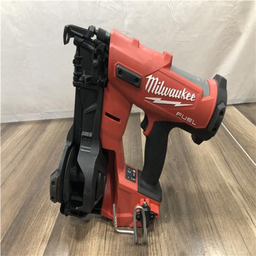 AS-IS Milwaukee FUEL 18-Volt Lithium-Ion Brushless Cordless Coil Roofing Nailer (Tool Only)
