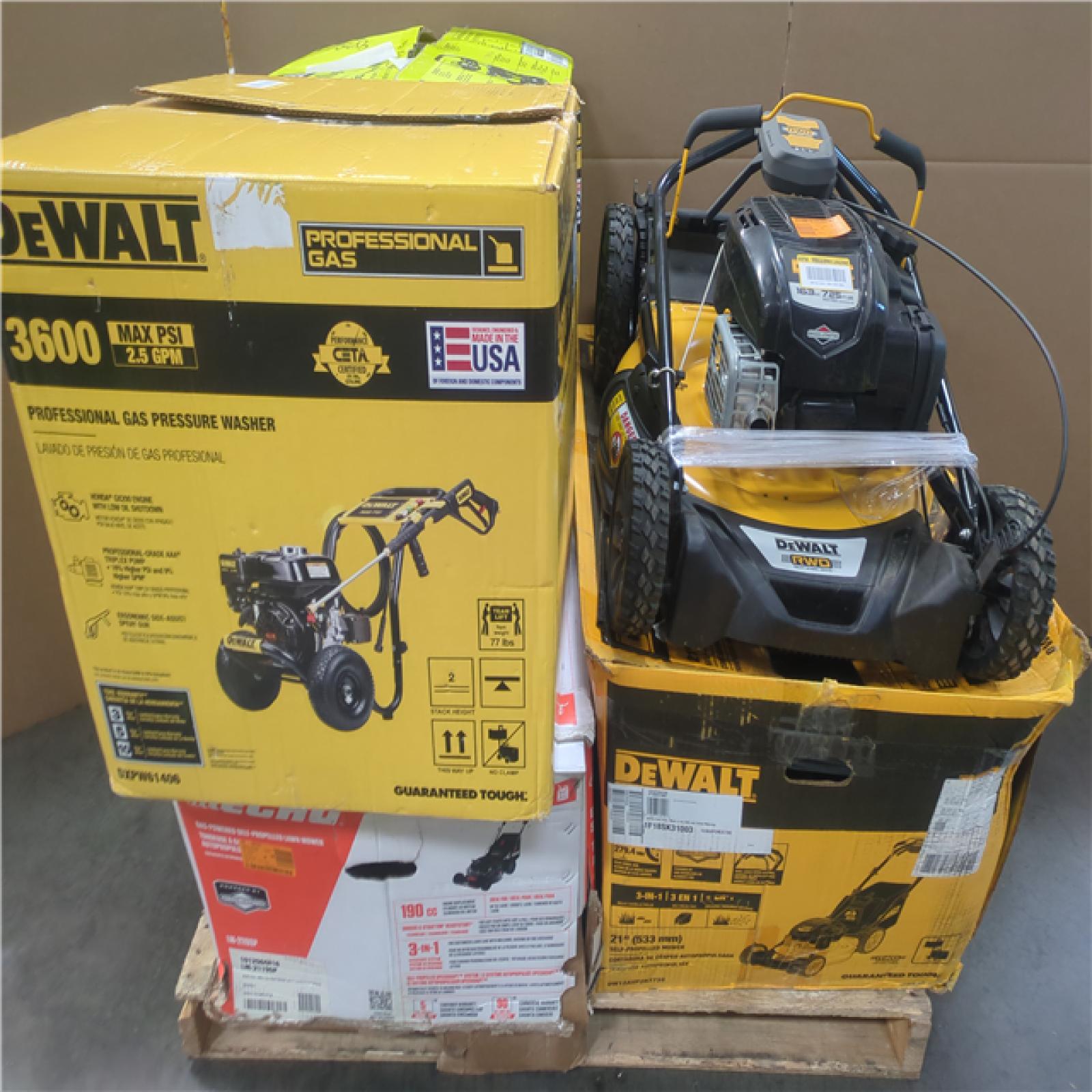 CALIFORNIA AS-IS OUTDOOR POWER EQUIPMENT