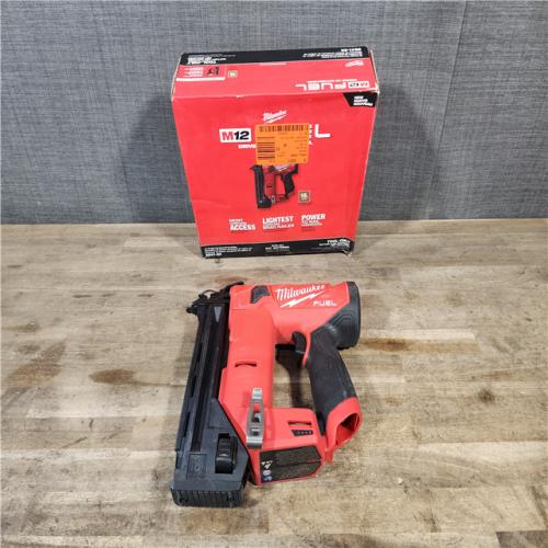 HOUSTON LOCATION - AS-IS Milwaukee M12 FUEL 18 Gauge Compact Brad Nailer (Tool-Only)