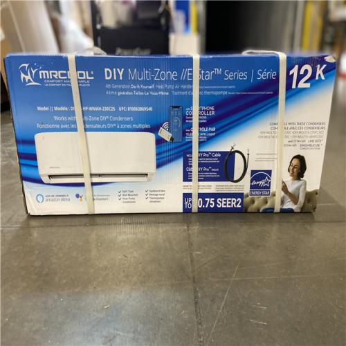 DALLAS LOCATION -   MRCOOL E Star DIY 4th Gen 12k BTU Ductless Mini-Split Air Handler 208-230V/60Hz