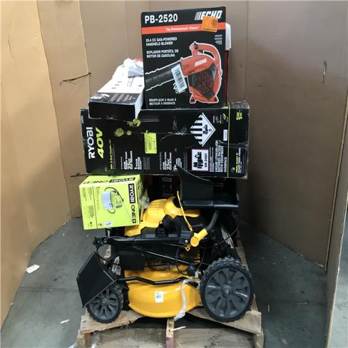 CALIFORNIA AS-IS OUTDOOR POWER EQUIPMENT