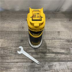 AS-IS DEWALT 20V MAX XR Cordless Brushless Fixed Base Compact Router (Tool Only)