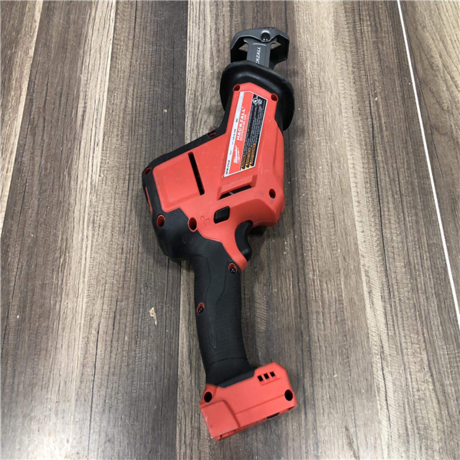AS-IS Milwaukee  FUEL 18V Lithium-Ion Brushless Cordless HACKZALL Reciprocating Saw (Tool-Only)