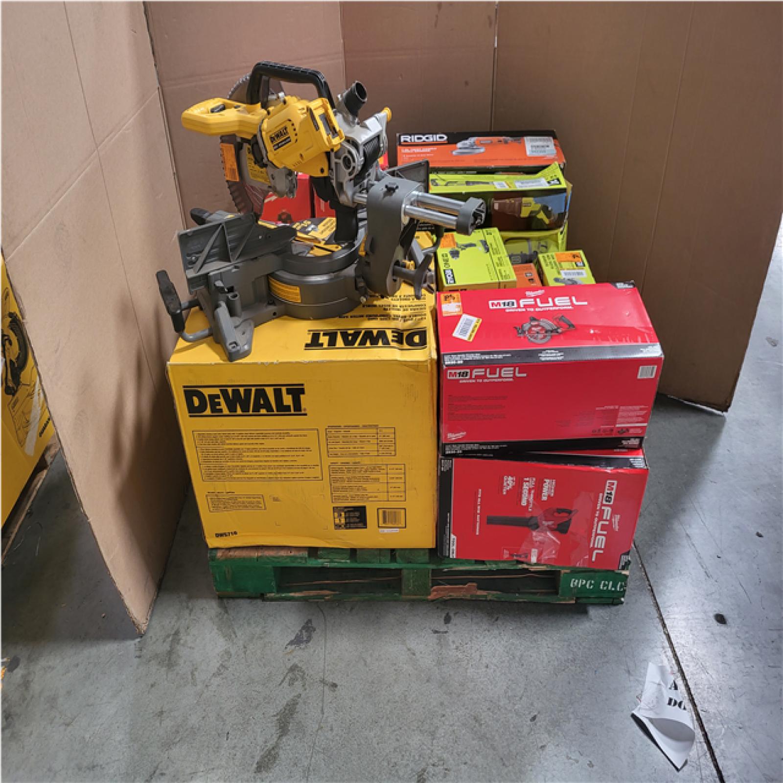 CALIFORNIA AS-IS TOOL PALLET