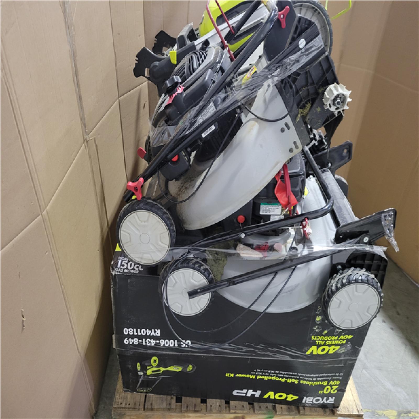 CALIFORNIA AS-IS OUTDOOR POWER EQUIPMENT