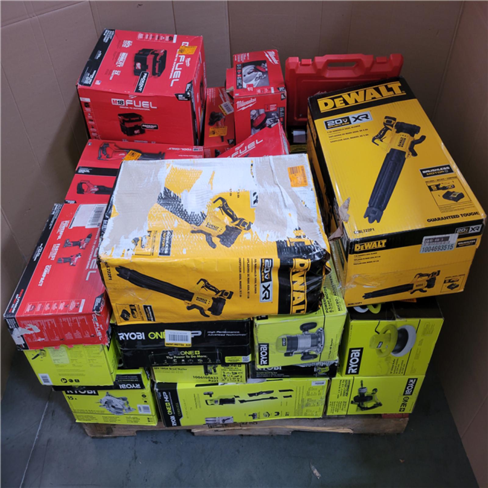 CALIFORNIA AS-IS TOOL PALLET