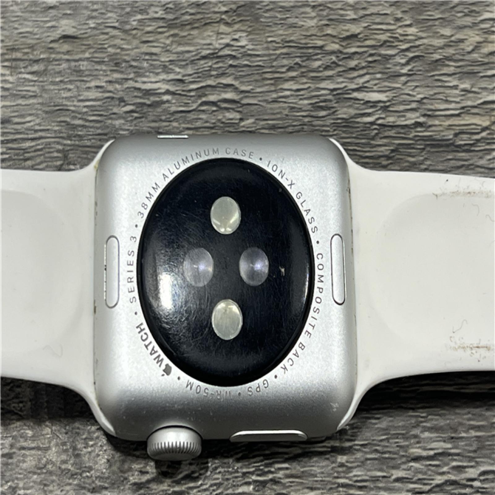AS-IS Apple Watch (Series 3) 38 mm- Sport Band Silver