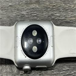 AS-IS Apple Watch (Series 3) 38 mm- Sport Band Silver
