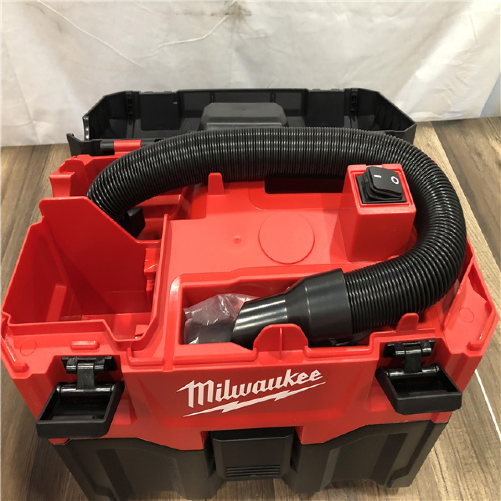 AS-IS Milwaukee 18-Volt 2 Gal. Lithium-Ion Cordless Wet/Dry Vacuum (Vacuum-Only)