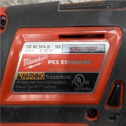 AS-IS Milwaukee Cordless PEX Expansion Tool Kit