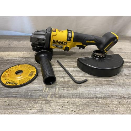 AS-IS DEWALT FLEXVOLT 60V MAX Cordless Brushless 4.5 in. to 6 in. Small Angle Grinder with Kickback Brake (Tool Only)