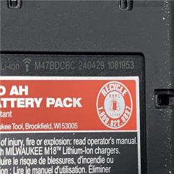 AS-IS Milwaukee FUEL ONE-KEY 18V Li-Ion Brushless Cordless 3/4 in. High-Torque Impact Wrench Kit