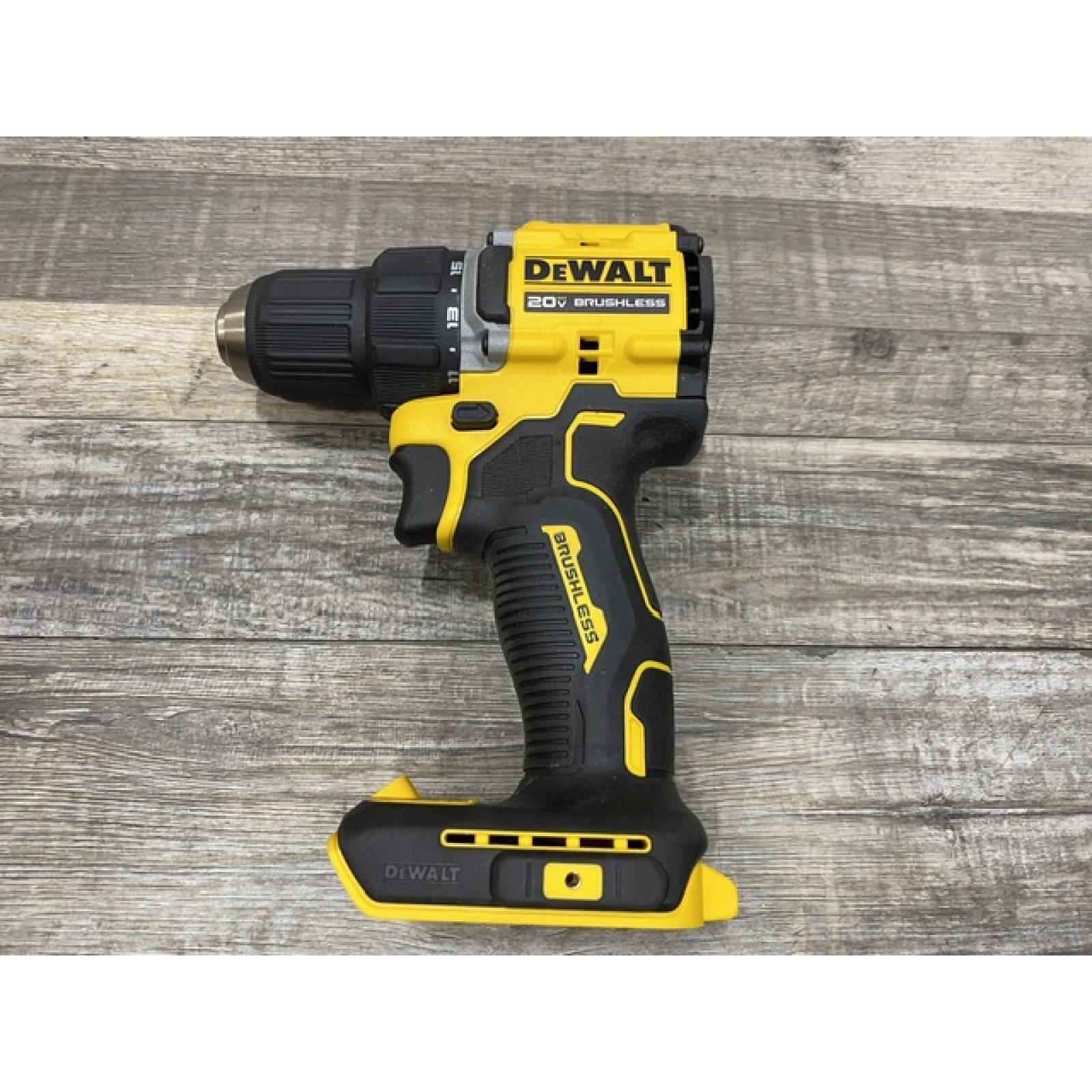 AS-IS DEWALT Atomic 20V Lithium-Ion Cordless Compact 1/2 in. Drill/Driver Kit