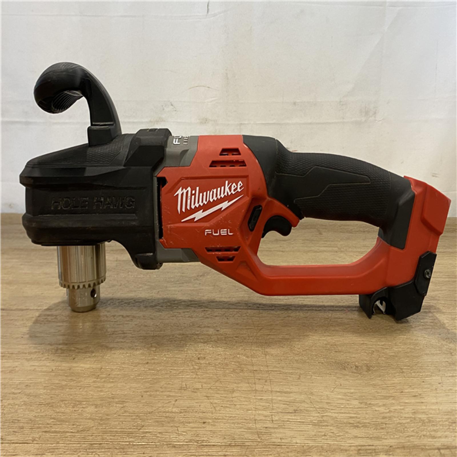 AS-IS Milwaukee FUEL GEN II 18V Lithium-Ion Brushless Cordless 1/2 in. Hole Hawg Right Angle Drill (Tool-Only)