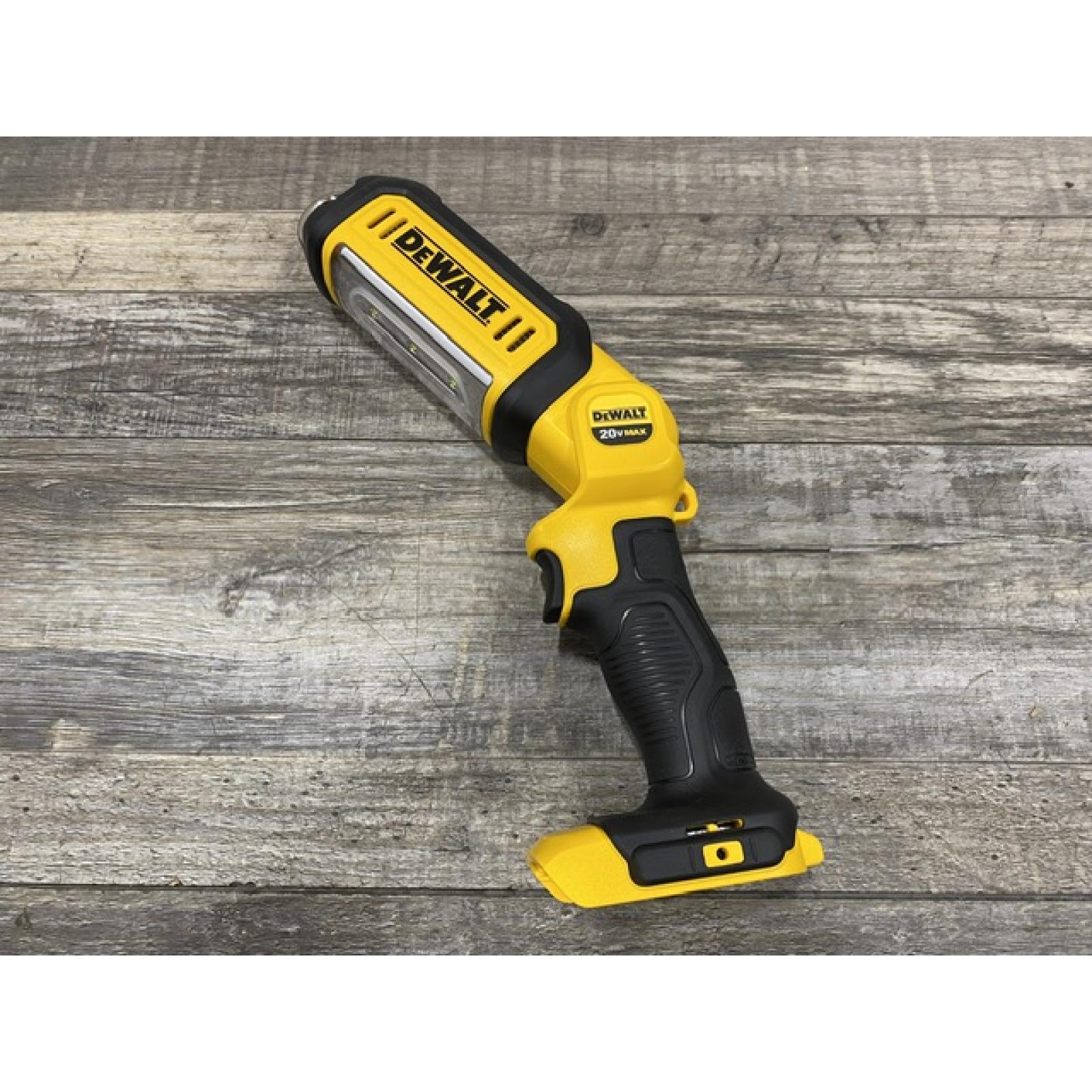 AS-IS DEWALT 20-Volt MAX Lithium-Ion Cordless LED Hand Held Area Light (Tool-Only)