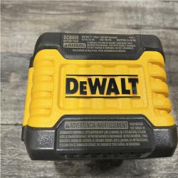 AS-IS DEWALT 20V/60V MAX FLEXVOLT Lithium-Ion 9.0Ah Battery and Charger Starter Kit