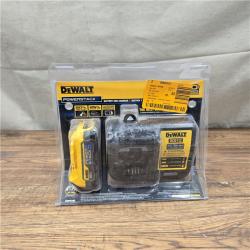 NEW! DEWALT 20-Volt MAX POWERSTACK Battery Starter Kit