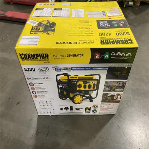 Dallas Location - NEW- Champion Power Equipment 5300/4250-Watt Gasoline Portable Generator