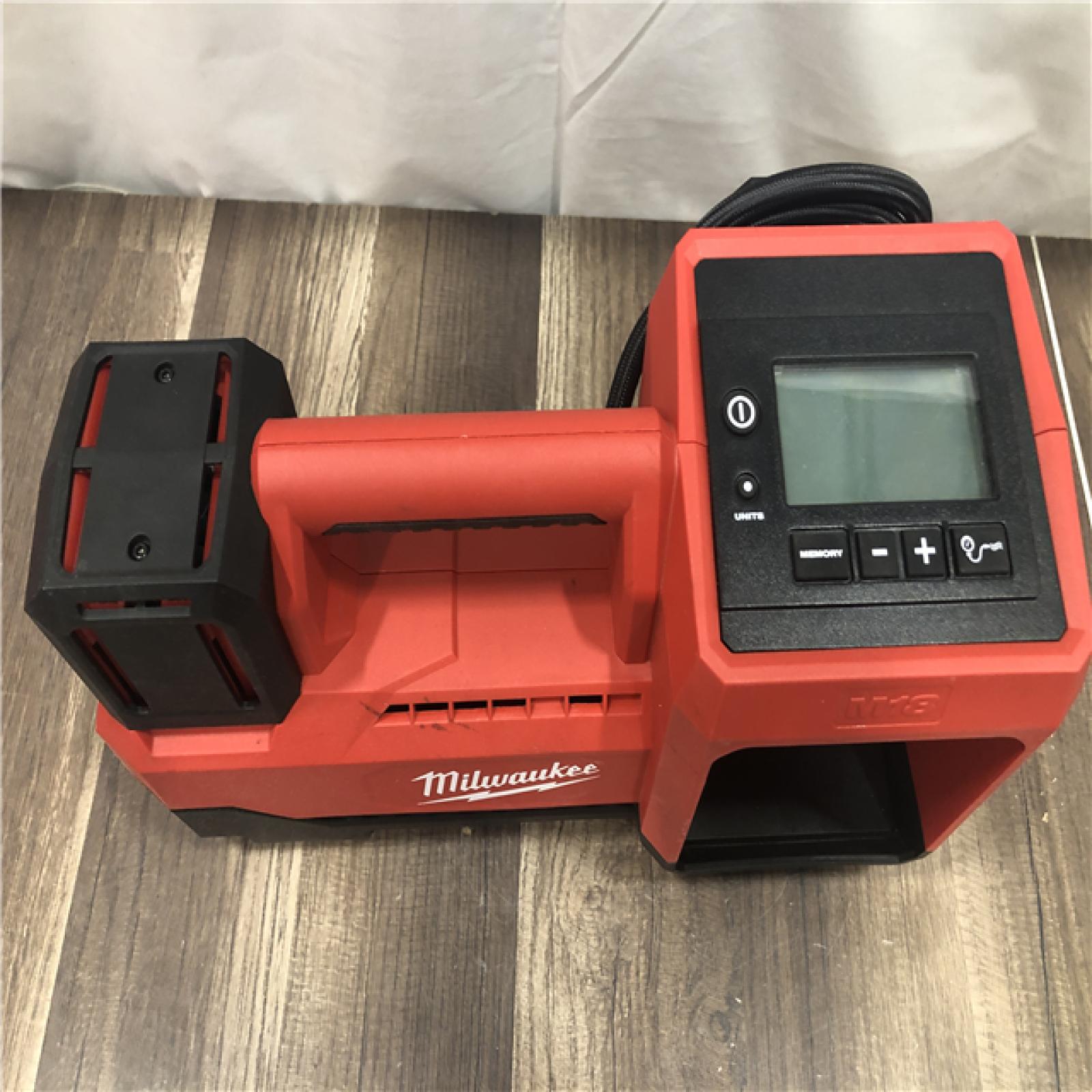 AS-IS Milwaukee 18-Volt Lithium-Ion Cordless Electric Portable Inflator (Tool-Only)