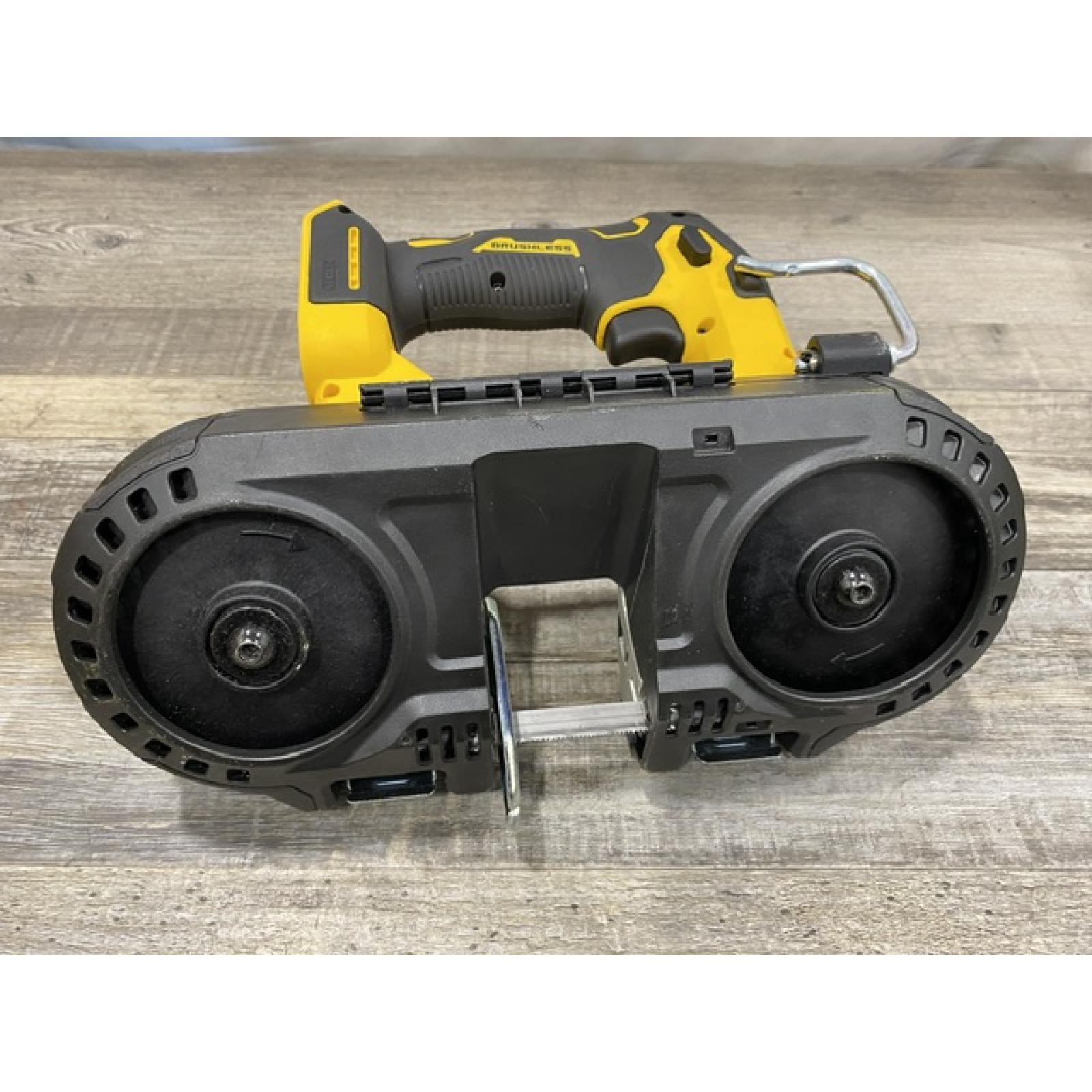 AS-IS DEWALT ATOMIC 20V MAX Cordless Brushless Compact 1-3/4 in. Bandsaw (Tool Only)