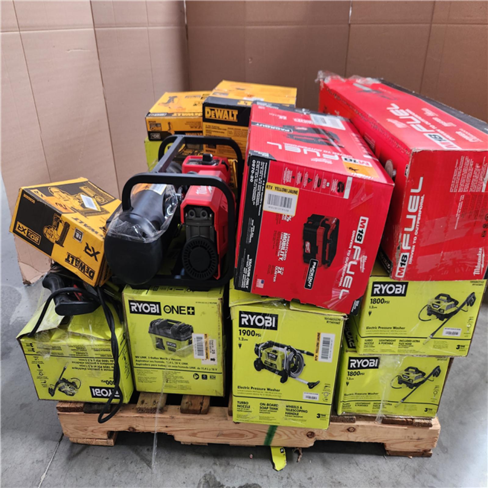 CALIFORNIA AS-IS TOOL PALLET