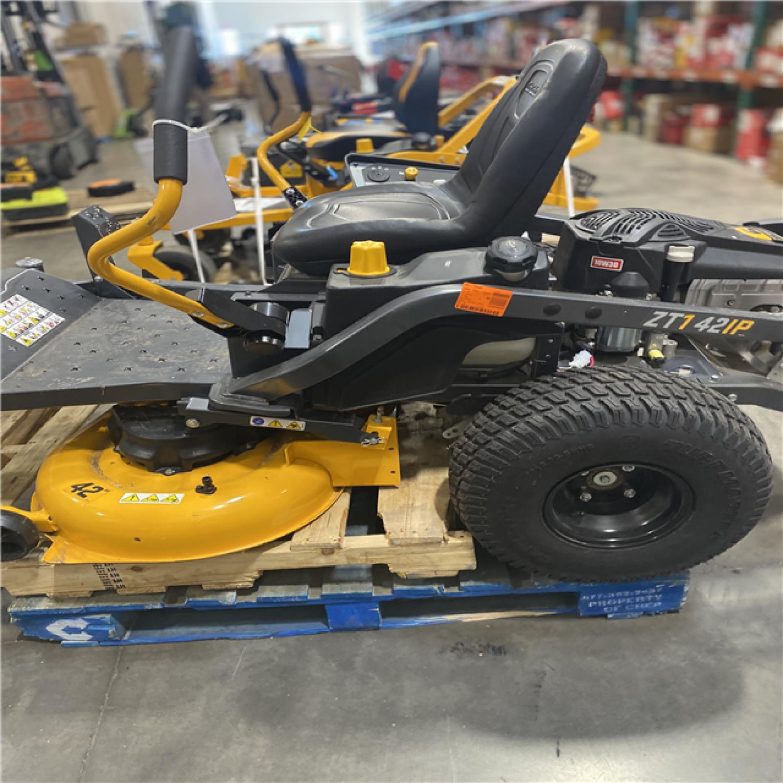 Dallas Location - As-Is Cub Cadet Ultima ZT1 42 in. 547 cc  Gas Lawn Mower