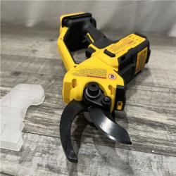 AS-IS DEWALT 20-Volt MAX 1 -1/2 in. Capacity Cordless Battery Powered Pruner (Tool Only)