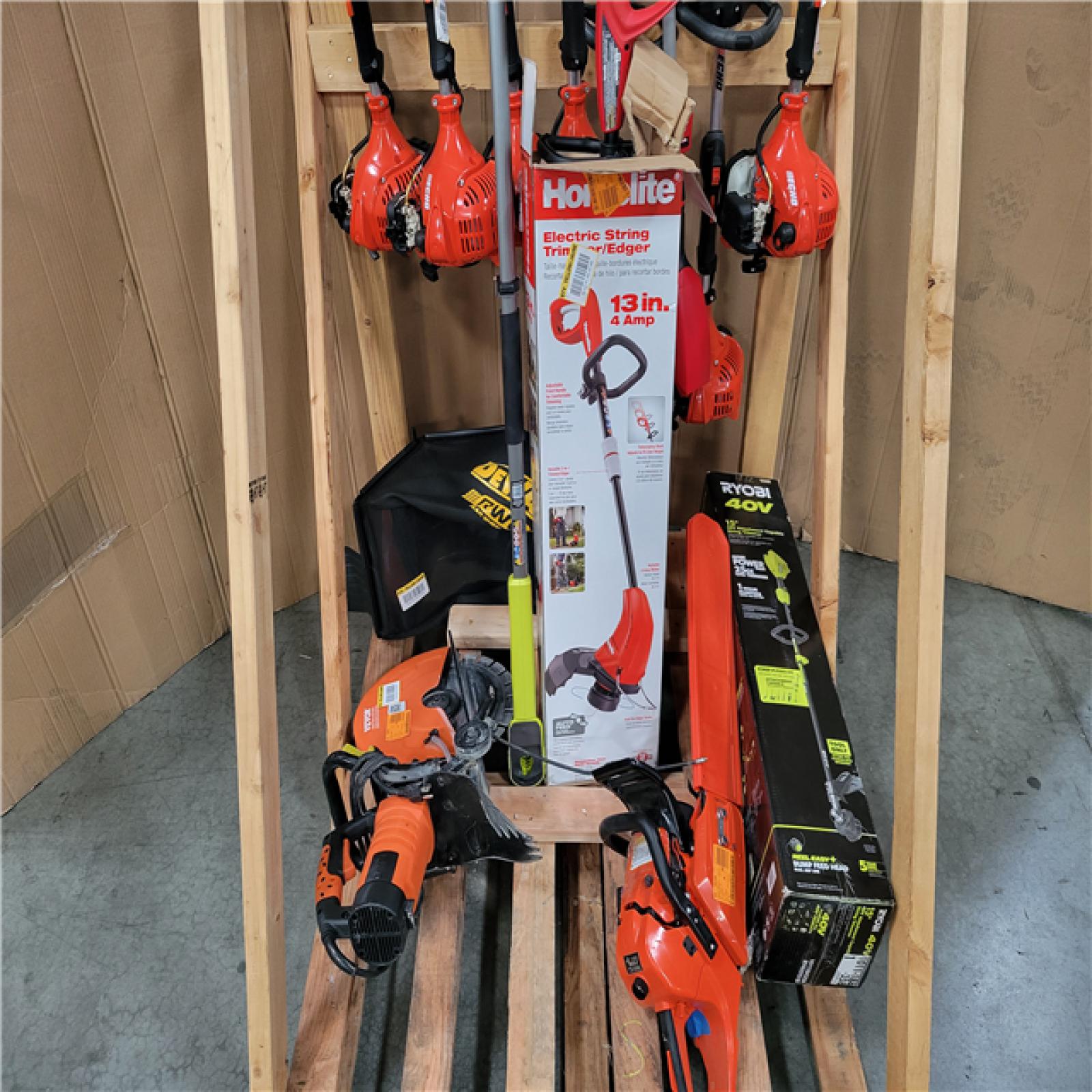 CALIFORNIA AS-IS OUTDOOR POWER EQUIPMENT