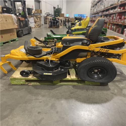 Dallas Location - As-Is Cub Cadet Ultima ZT1 50 in.Gas Riding Lawn Mower