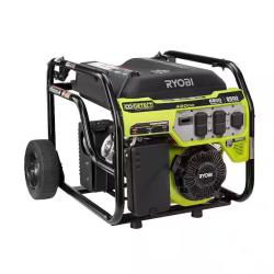 NEW! - RYOBI 6800-Watt Recoil Start UL Gasoline Powered Portable Generator with CO Detect Shutdown Sensor