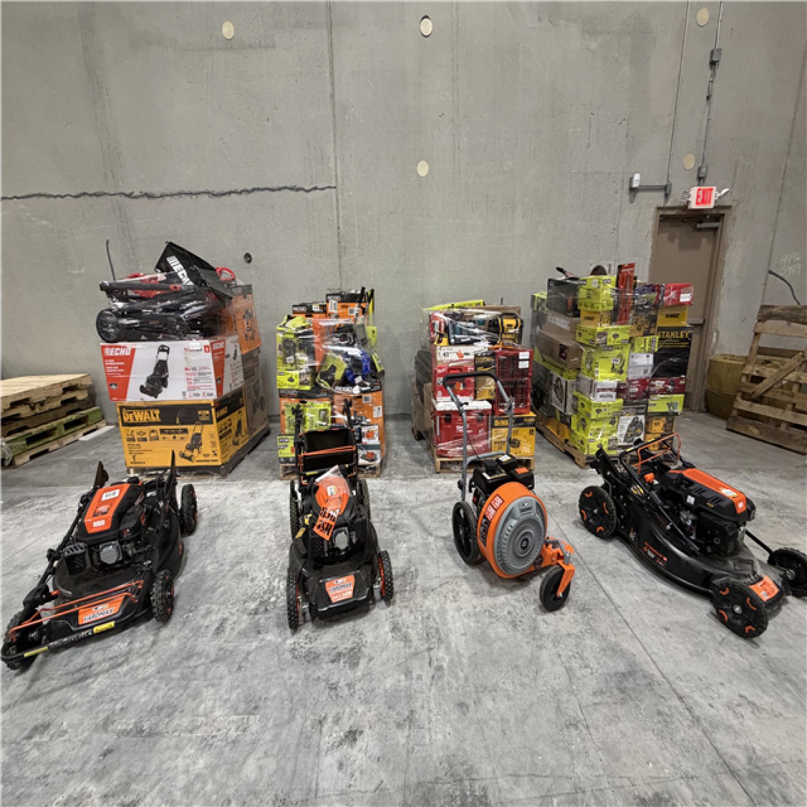 Atlanta Location AS-IS Tools Partial Truckload (4 Pallets) 4024-A