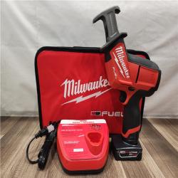 AS-IS- Milwaukee M12 FUEL 12-Volt Lithium-Ion Brushless Cordless HACKZALL Reciprocating Saw Kit W/ Free M12 4.0Ah Compact Battery