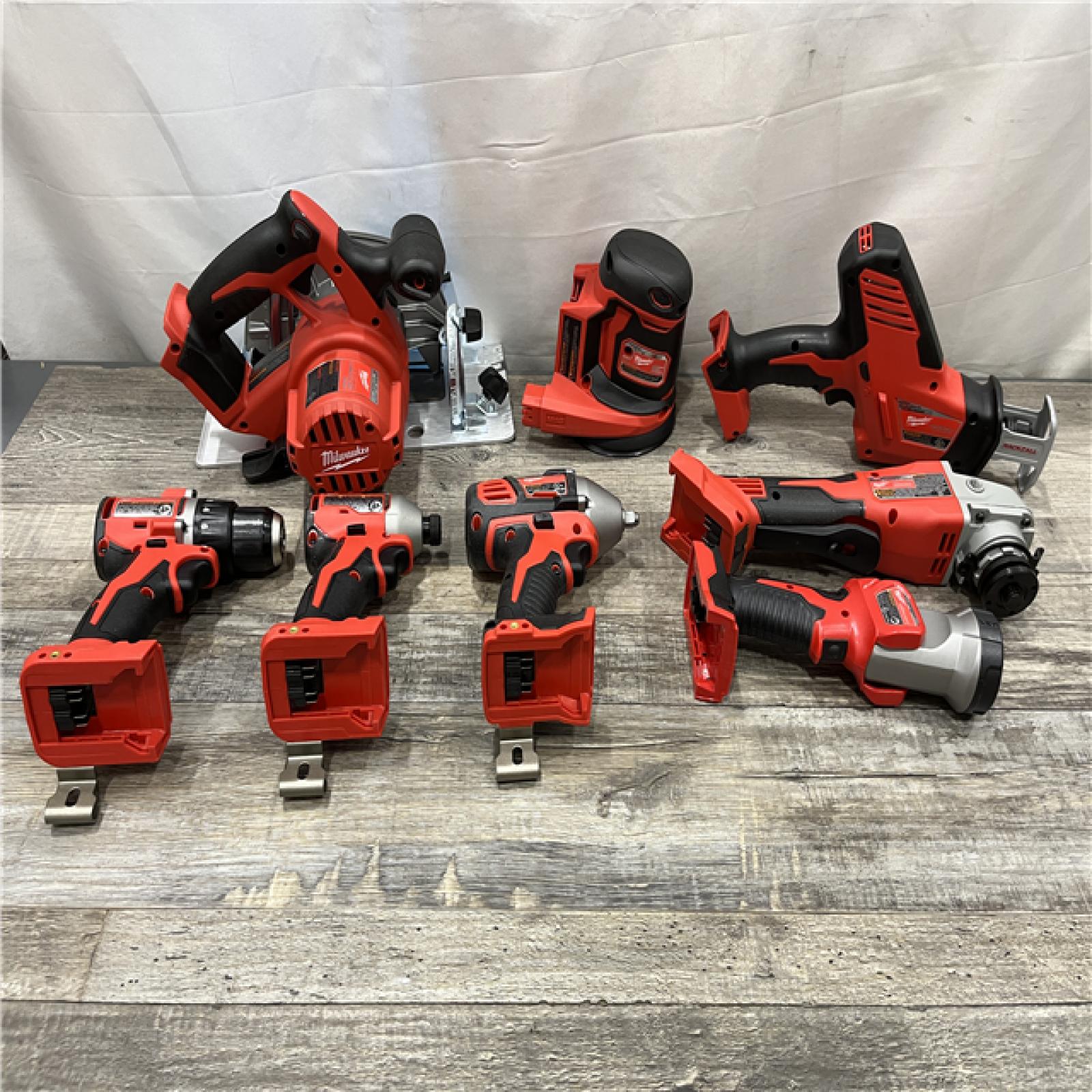 AS-IS Milwaukee 18V Lithium-Ion Cordless (8-Tool) Combo Kit