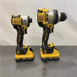 AS-IS - DEWALT 20-Volt Lithium-Ion Cordless 2-Tool Combo Kit