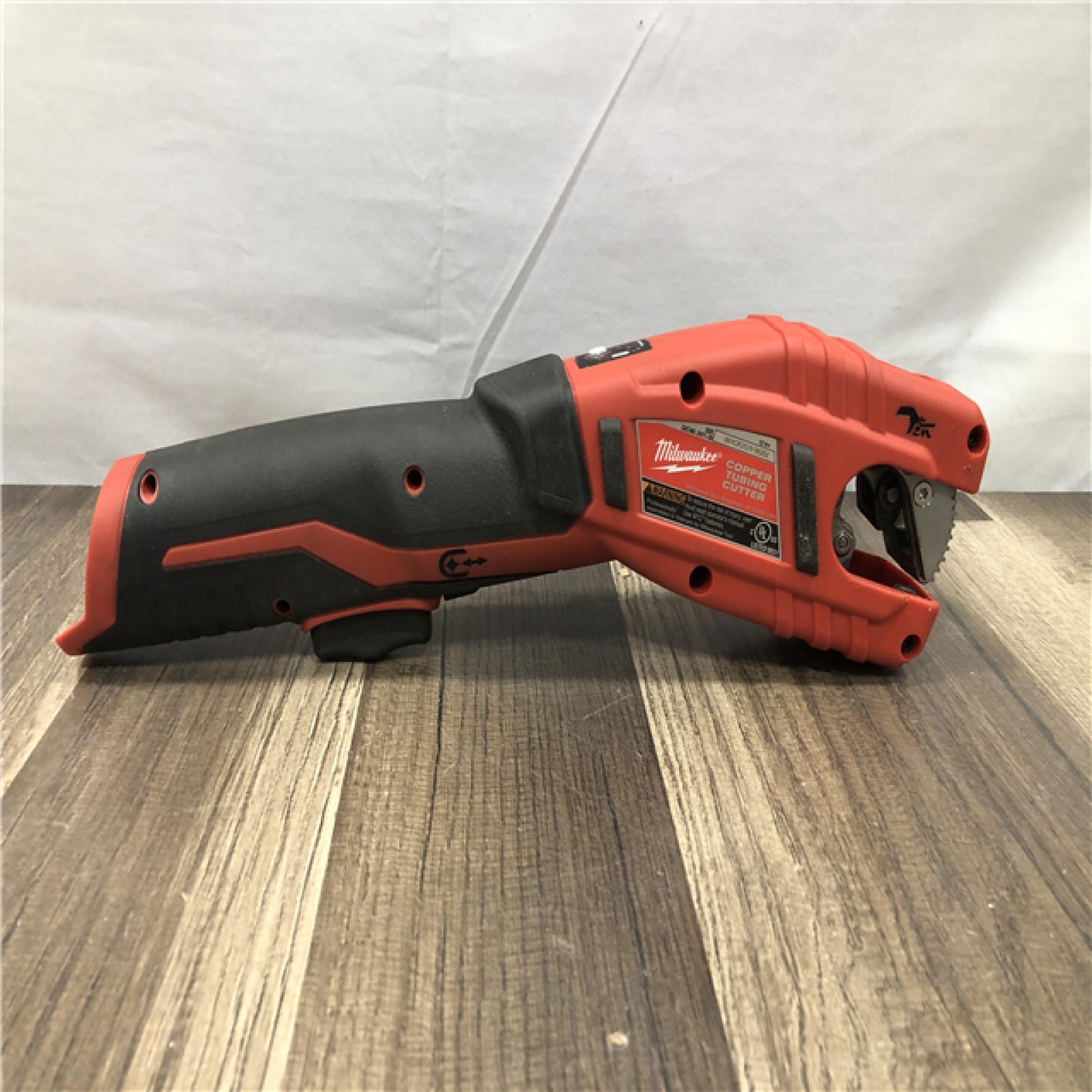 AS-IS Milwaukee M12 12V Lithium-Ion Cordless Copper Tubing Cutter (Tool-Only)