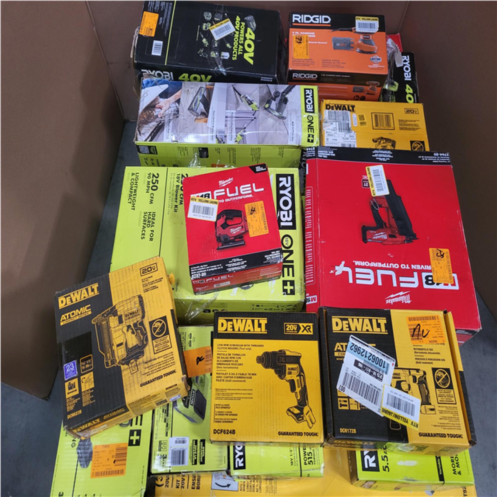 CALIFORNIA AS-IS TOOL PALLET