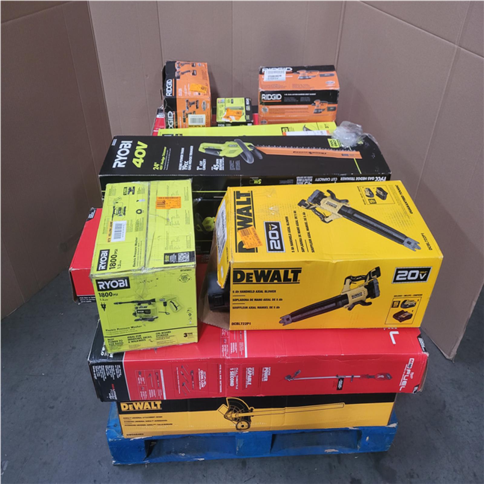 CALIFORNIA AS-IS TOOL PALLET